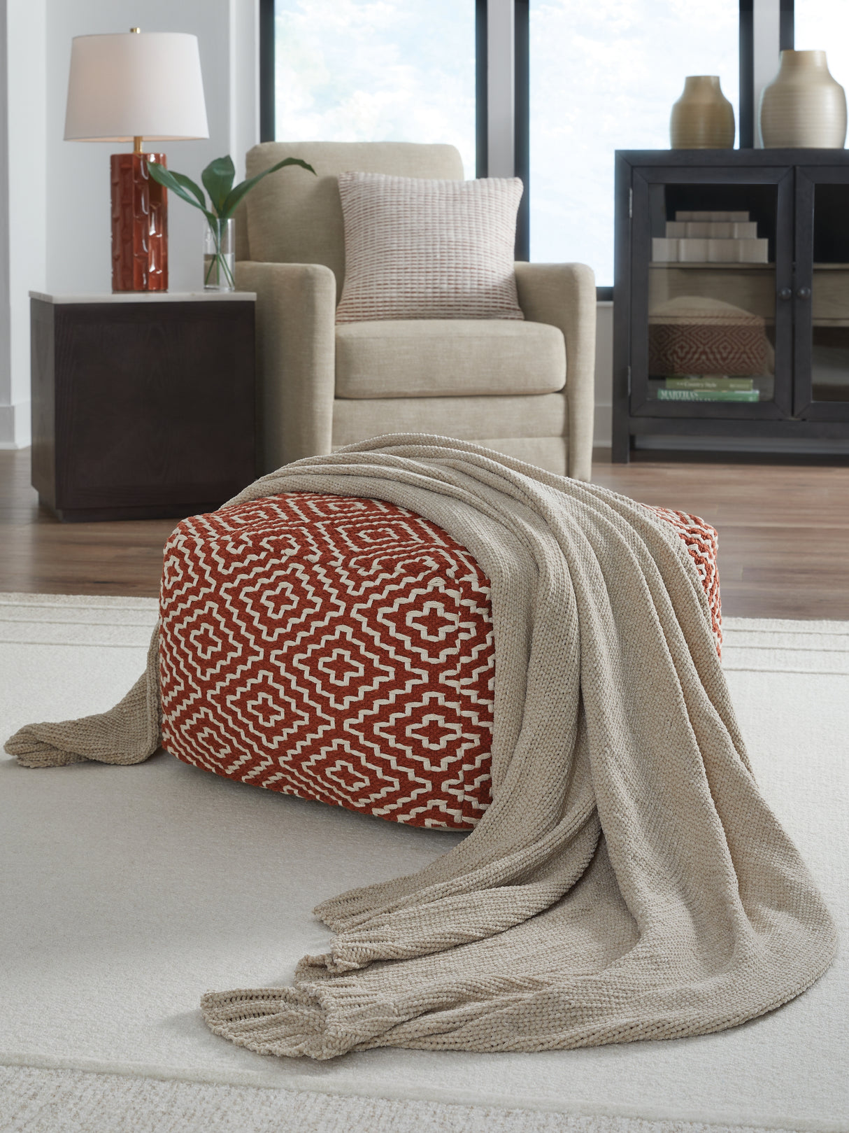 Mega Furniture - Ashley Furniture - Anawood Throw (Set of 3) - Throw (3/CS) / Oatmeal - A1001096