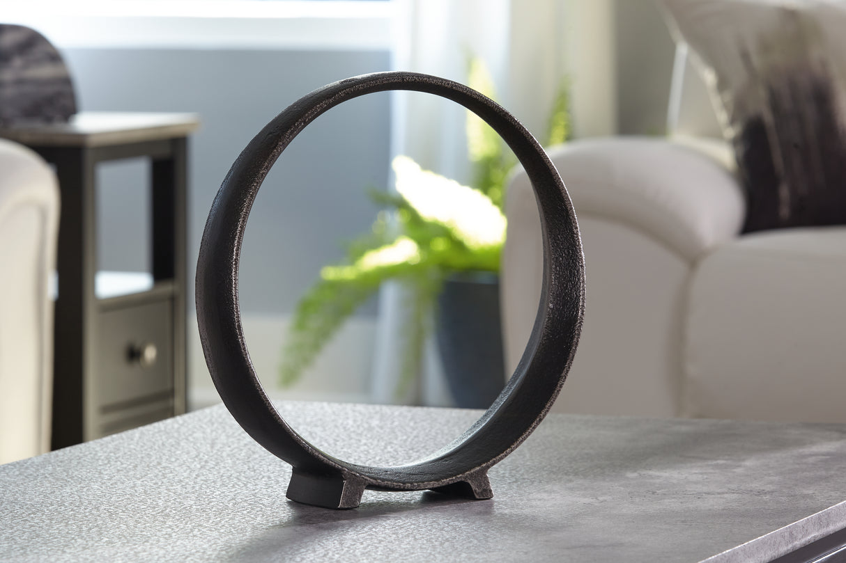 Mega Furniture - Ashley Furniture - Ryandale Sculpture - Sculpture / Antique Black - A2000497S