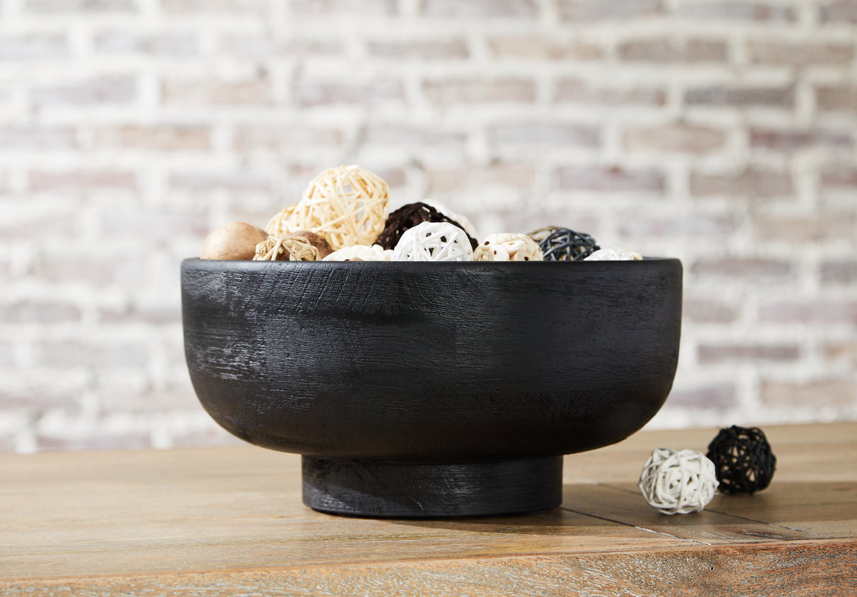 Mega Furniture - Ashley Furniture - Brynnington Bowl - Bowl / Black - A2000611