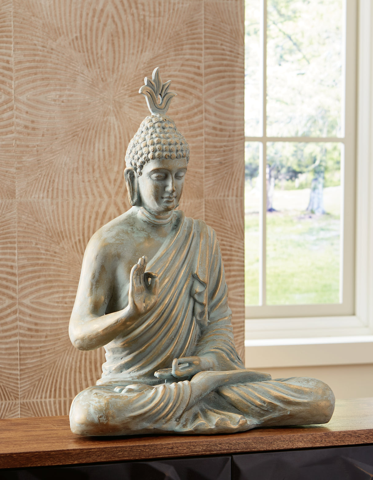 Mega Furniture - Ashley Furniture - Hosgrove Sculpture - Sculpture / Verigris Patina - A2000678