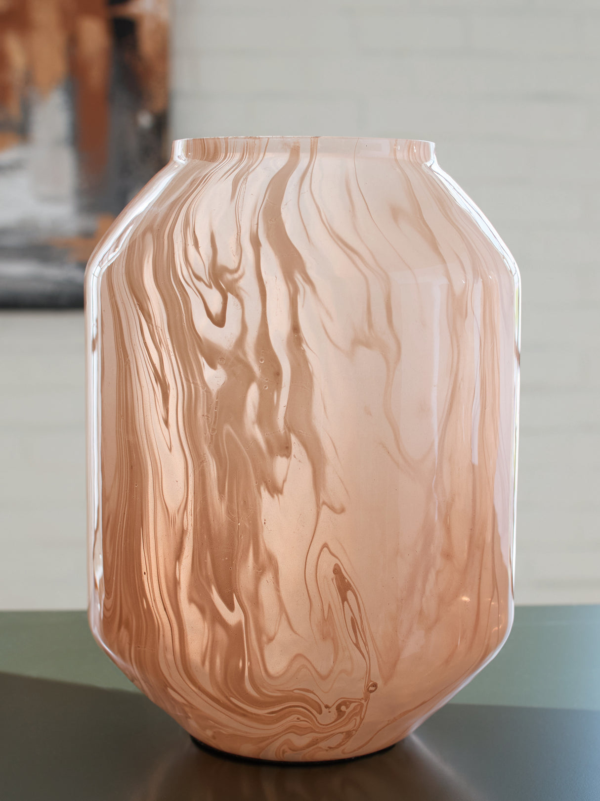 Mega Furniture - Ashley Furniture - Dushby Vase - Vase / Blush Pink - A2000728