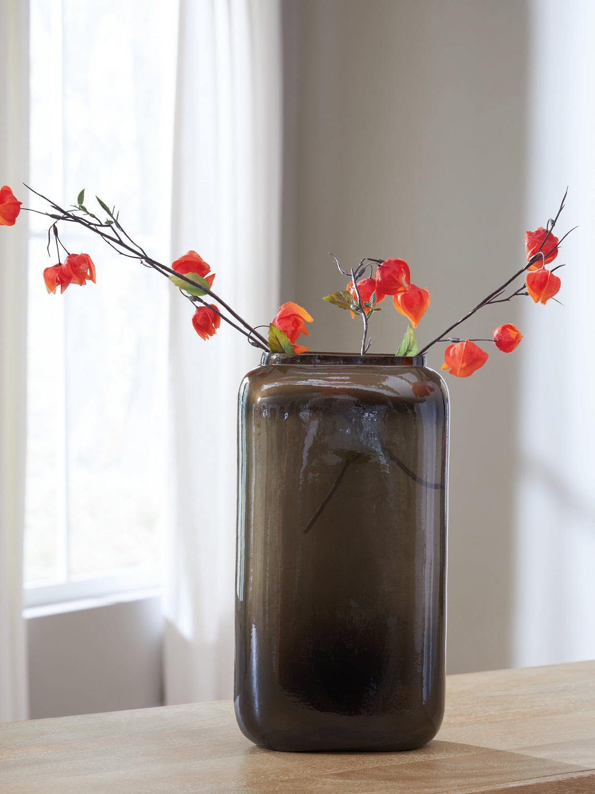 Mega Furniture - Ashley Furniture - Sumner Vase - Vase / Gray/Gold Finish - A2000812