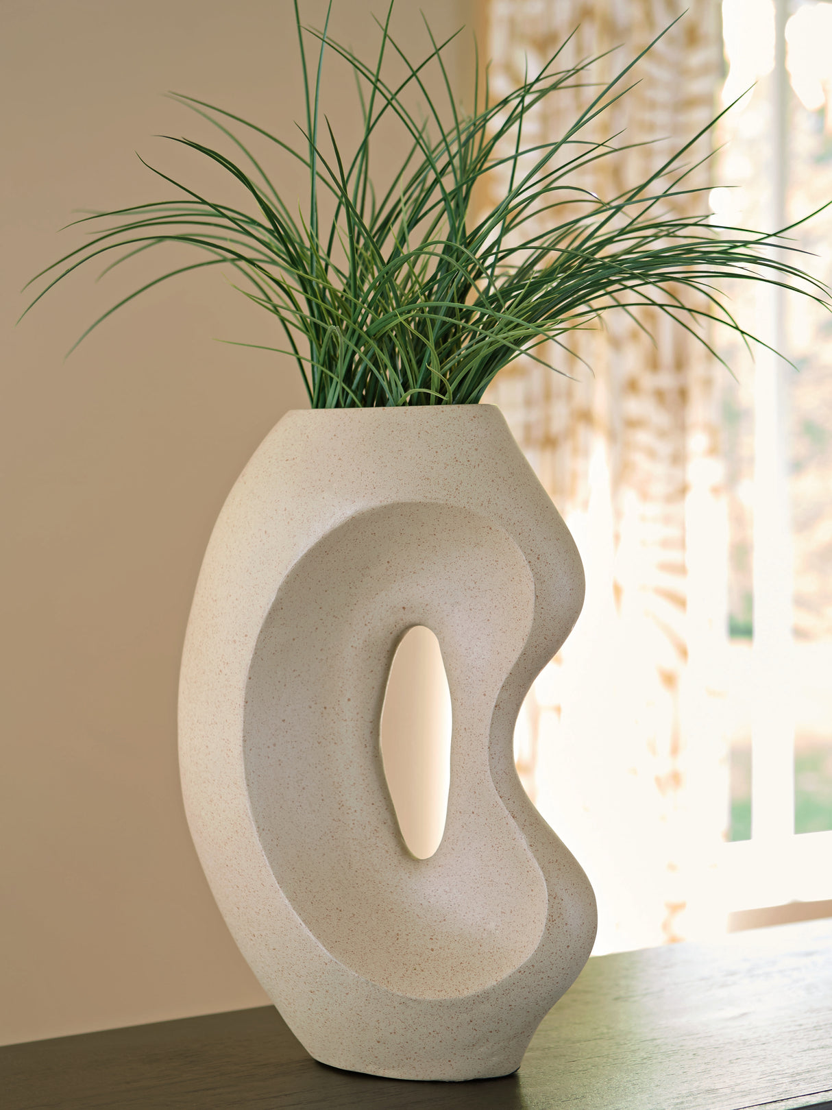 Mega Furniture - Ashley Furniture - Odion Vase - Vase / Stone - A2000842