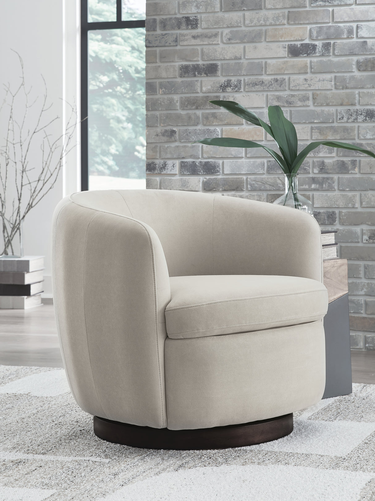 Mega Furniture - Ashley Furniture - Annbury Swivel Accent Chair - Swivel Accent Chair - A3000786