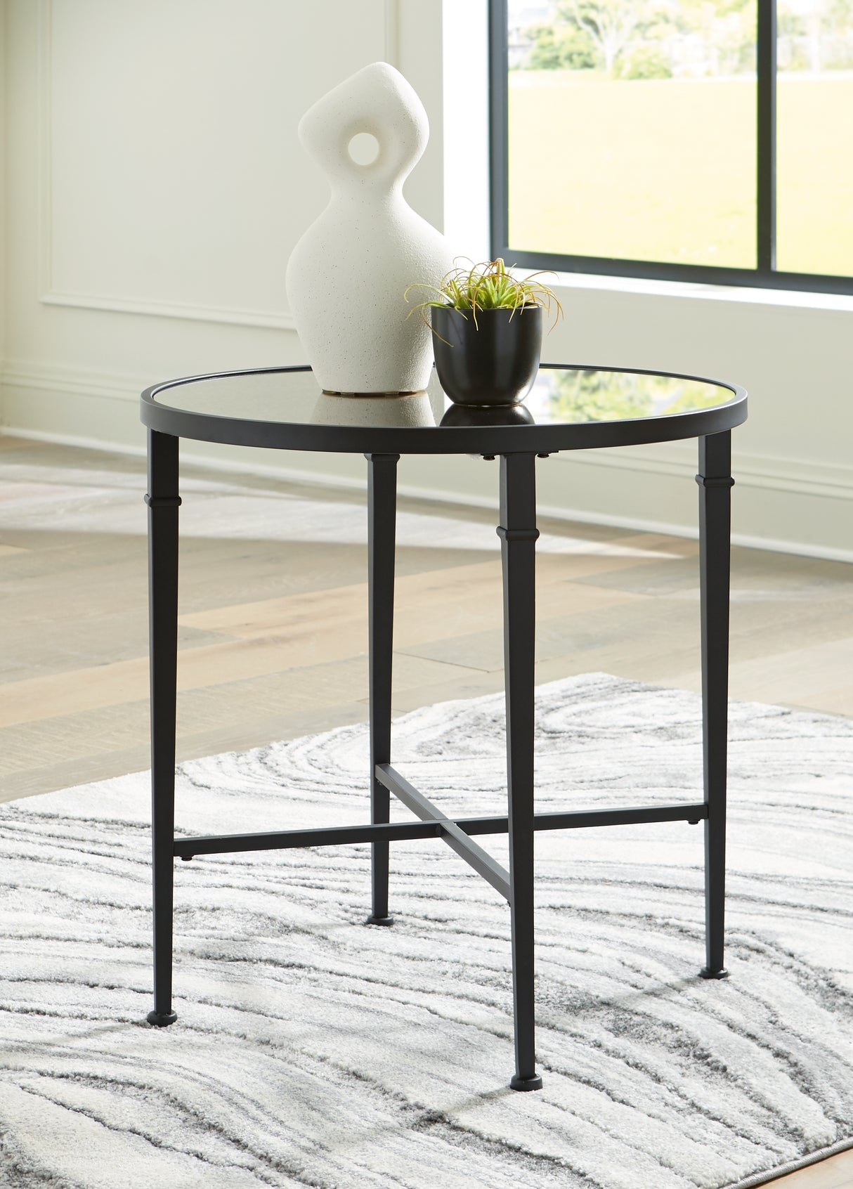 Mega Furniture - Ashley Furniture - Cadeburg Accent Table - Accent Table / Black - A4000639