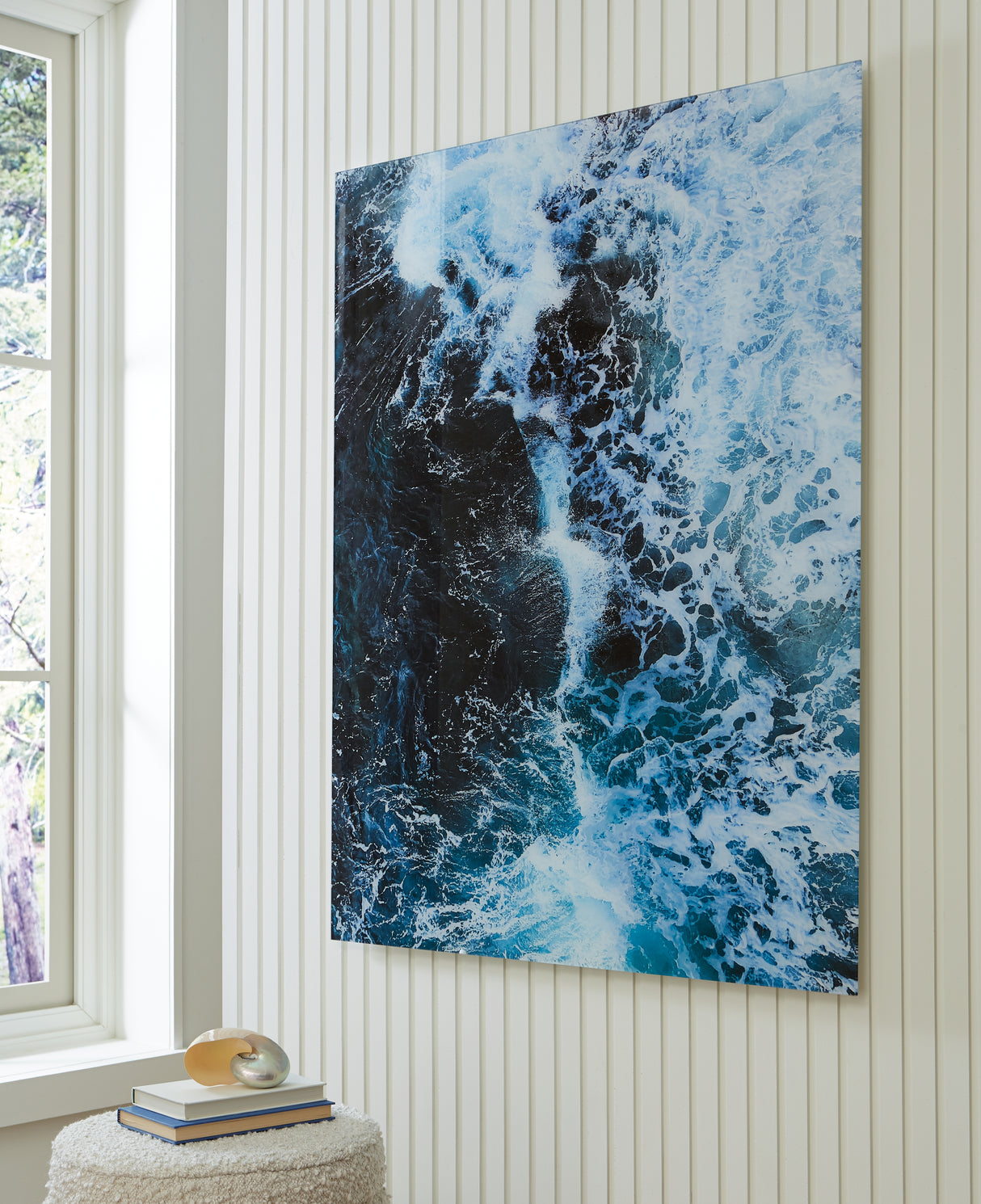 Mega Furniture - Ashley Furniture - Clemick Wall Decor - Wall Art / Turquoise - A8000422