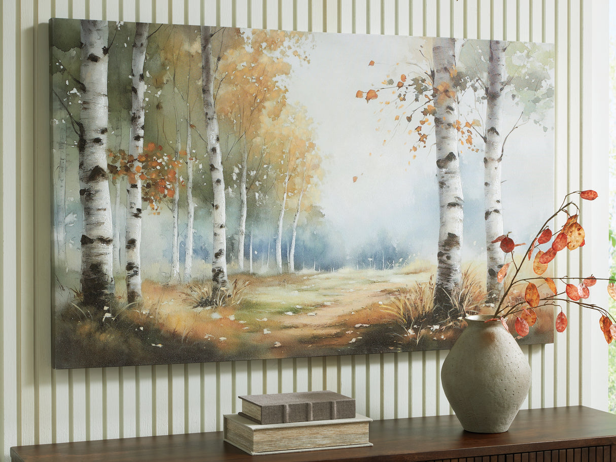 Mega Furniture - Ashley Furniture - Leithan Wall Decor - Wall Art / Multi - A8000450