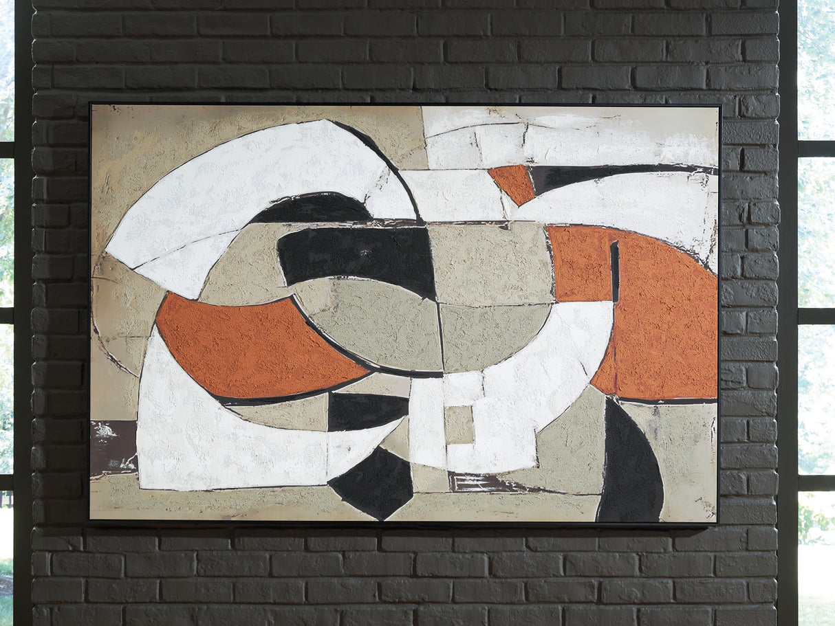 Mega Furniture - Ashley Furniture - Anchorstone Wall Decor - Wall Art - A8000478