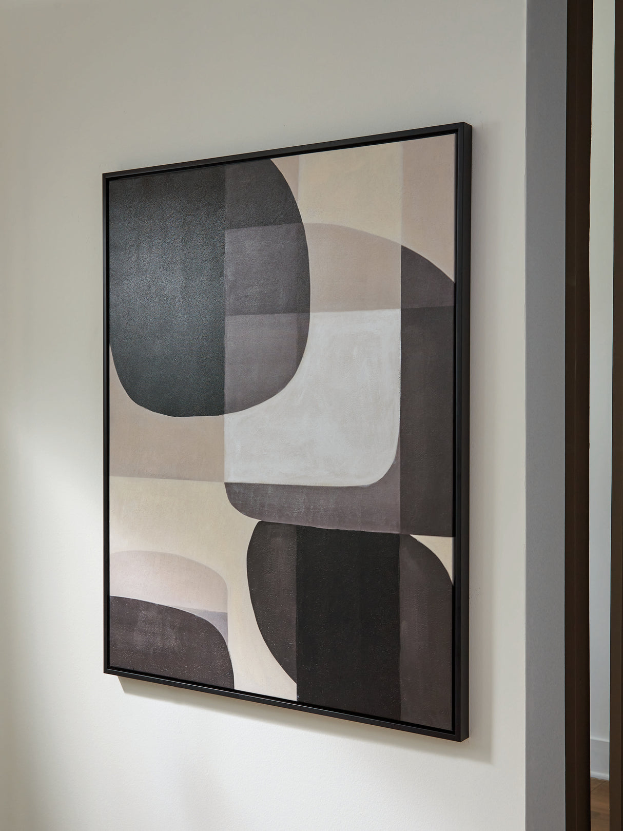 Mega Furniture - Ashley Furniture - Kesleigh Wall Decor - Wall Art / Black/White - A8000495