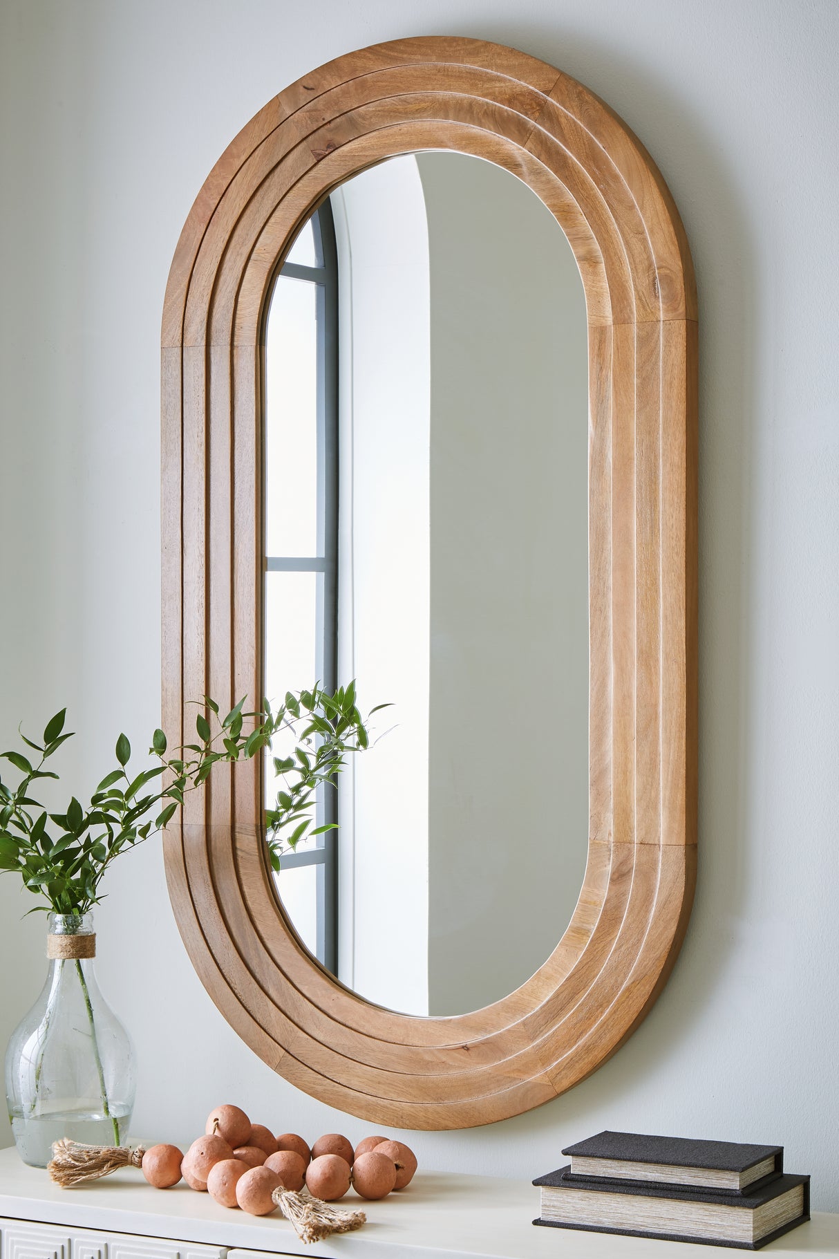 Mega Furniture - Ashley Furniture - Daverly Mirror - Accent Mirror / Brown - A8010326