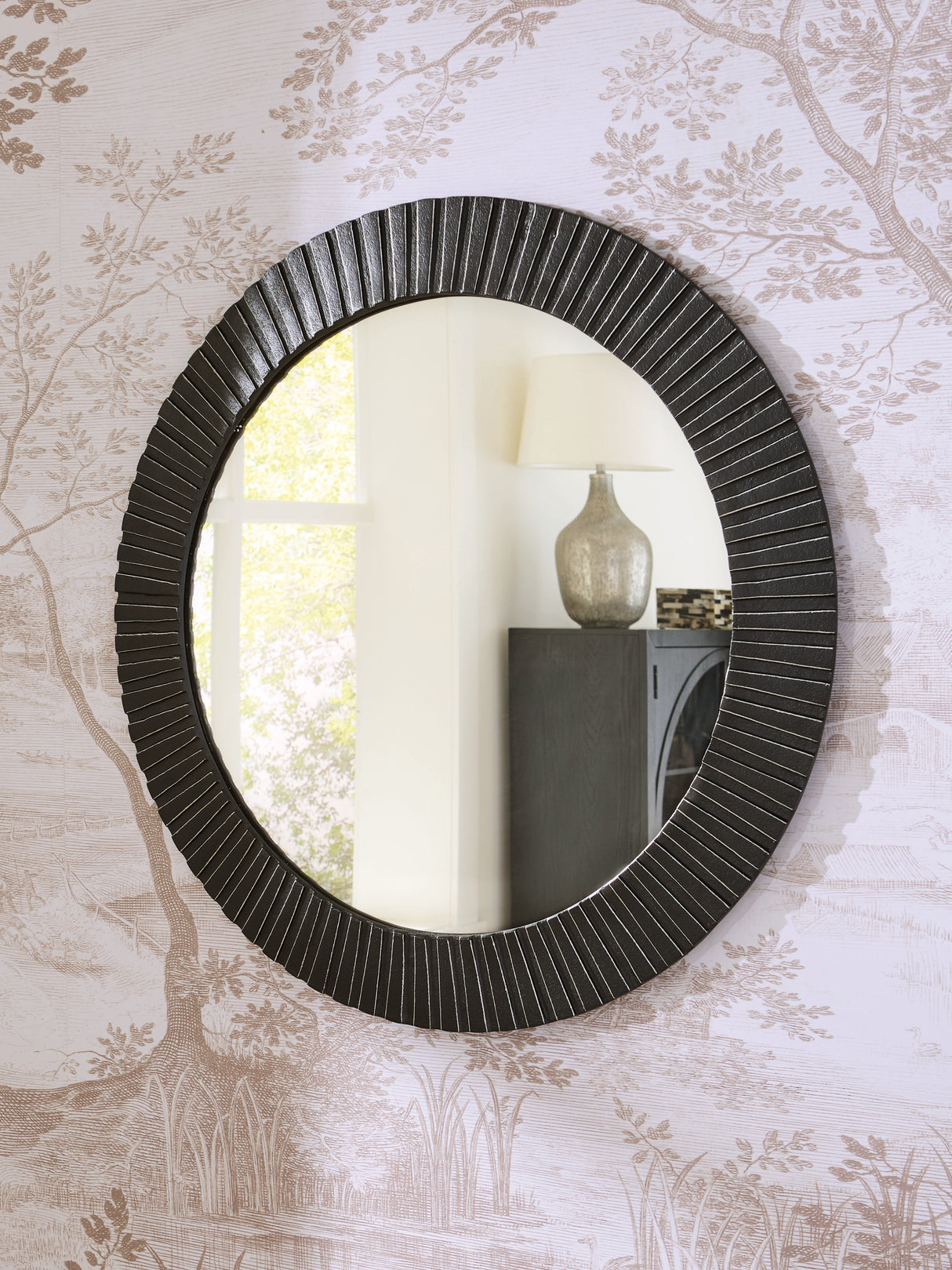Mega Furniture - Ashley Furniture - Ozias Mirror - Accent Mirror / Black - A8010417