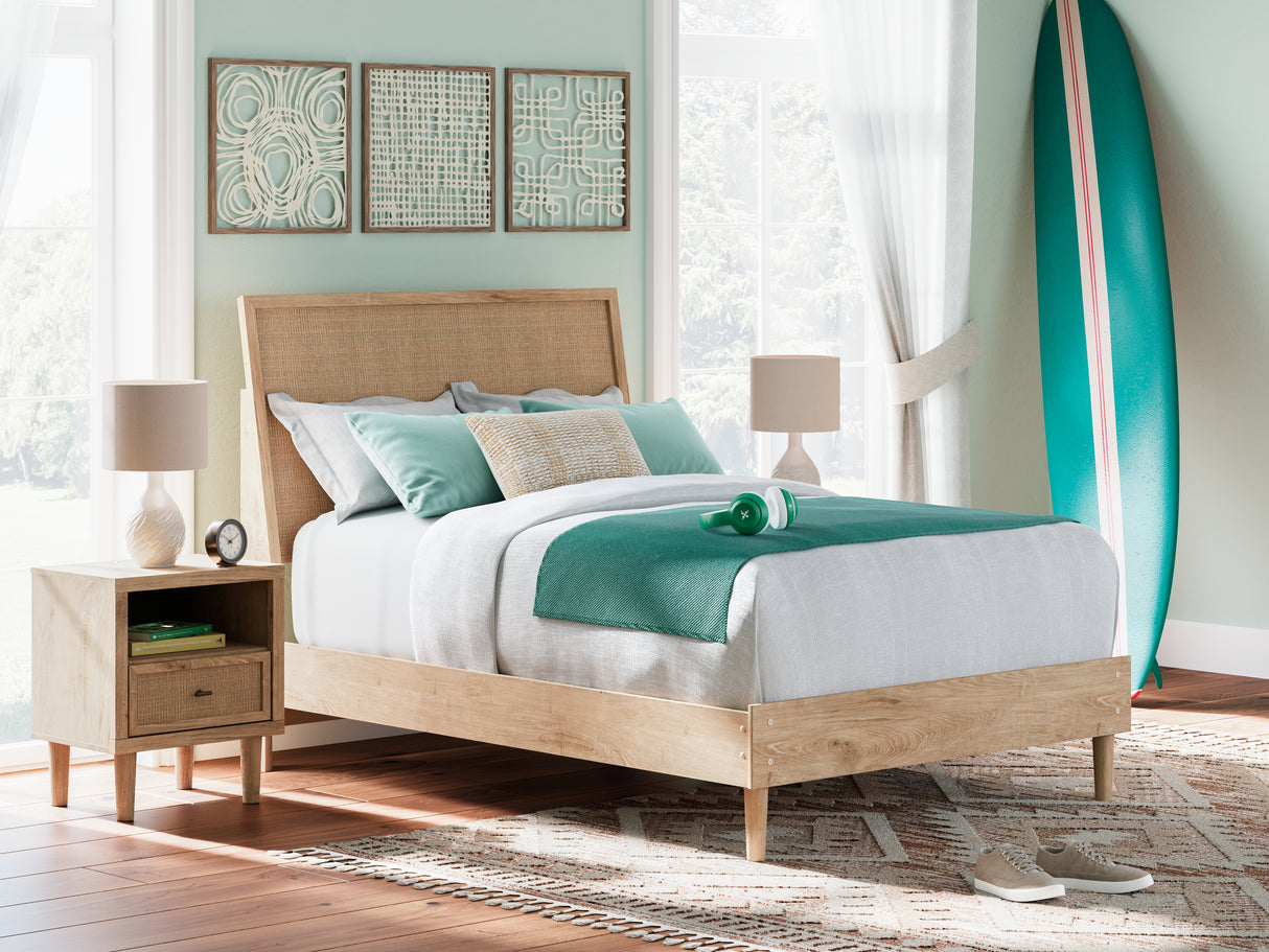 Mega Furniture - Ashley Furniture - Cielden Bedroom - Full Panel Bed / Two-tone - B1199B6
