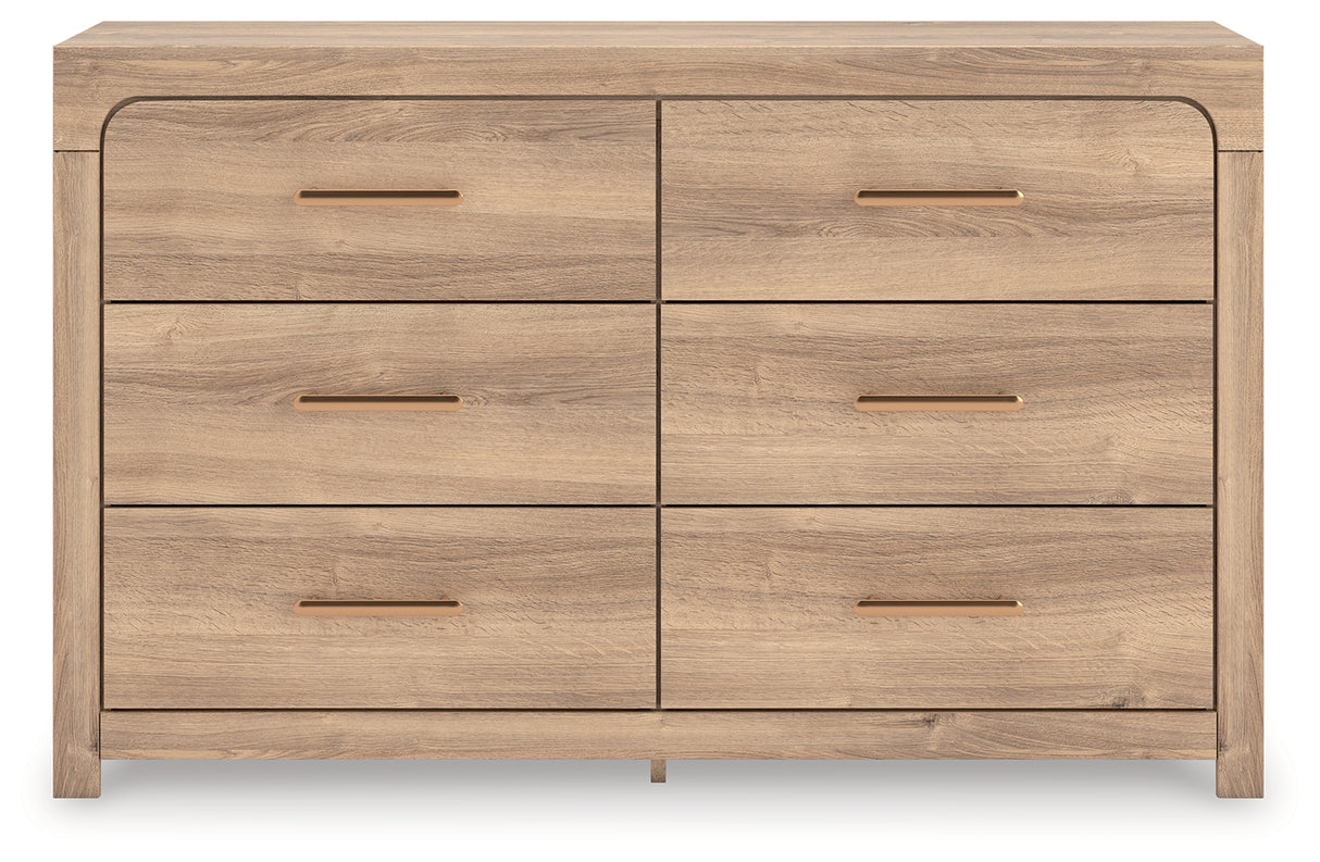 Mega Furniture - Ashley Furniture - Kinlanni Bedroom - Six Drawer Dresser - PCB1360-31