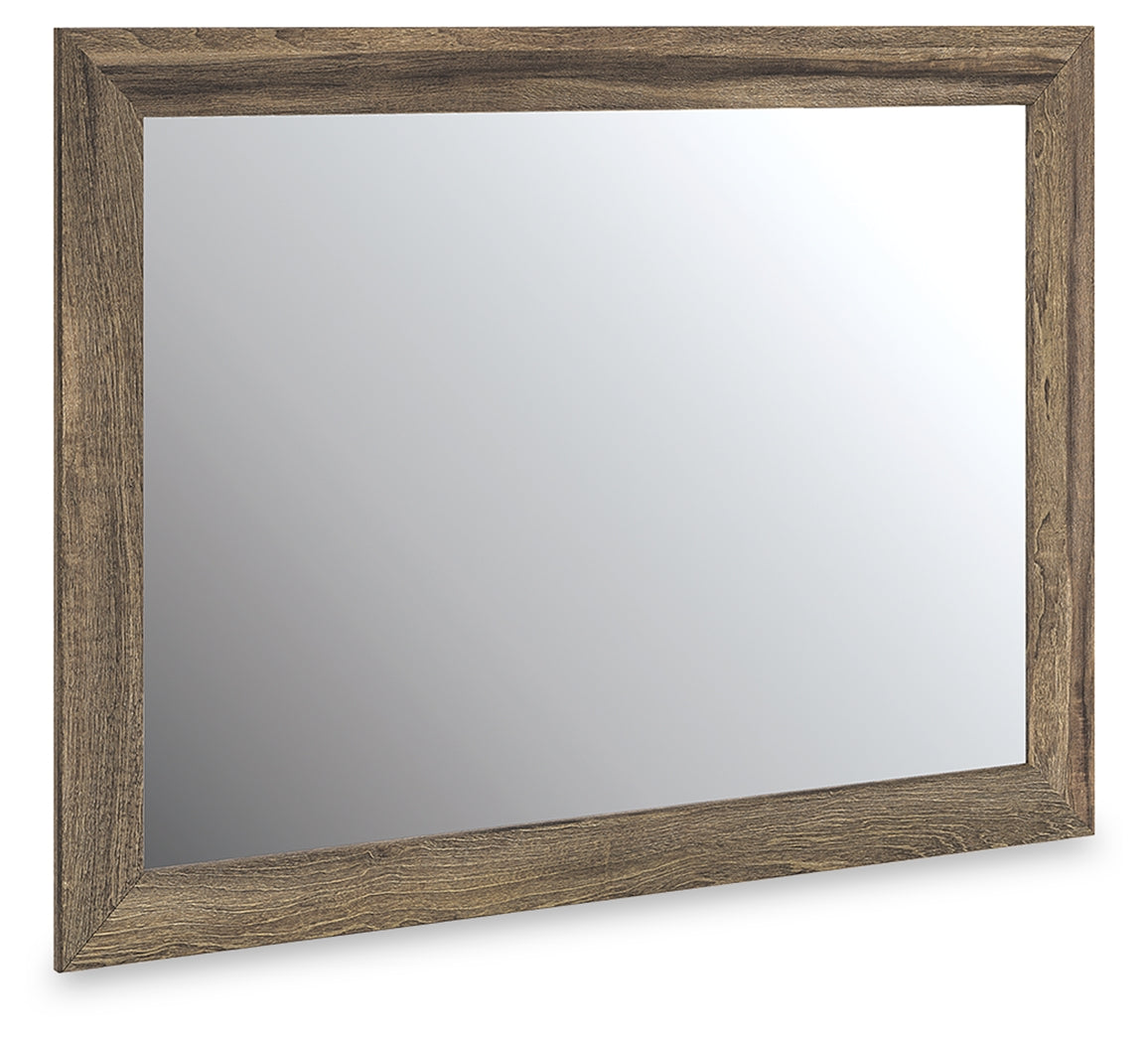 Mega Furniture - Ashley Furniture - Elbrim Bedroom - Bedroom Mirror / Brown - PCB2005-36