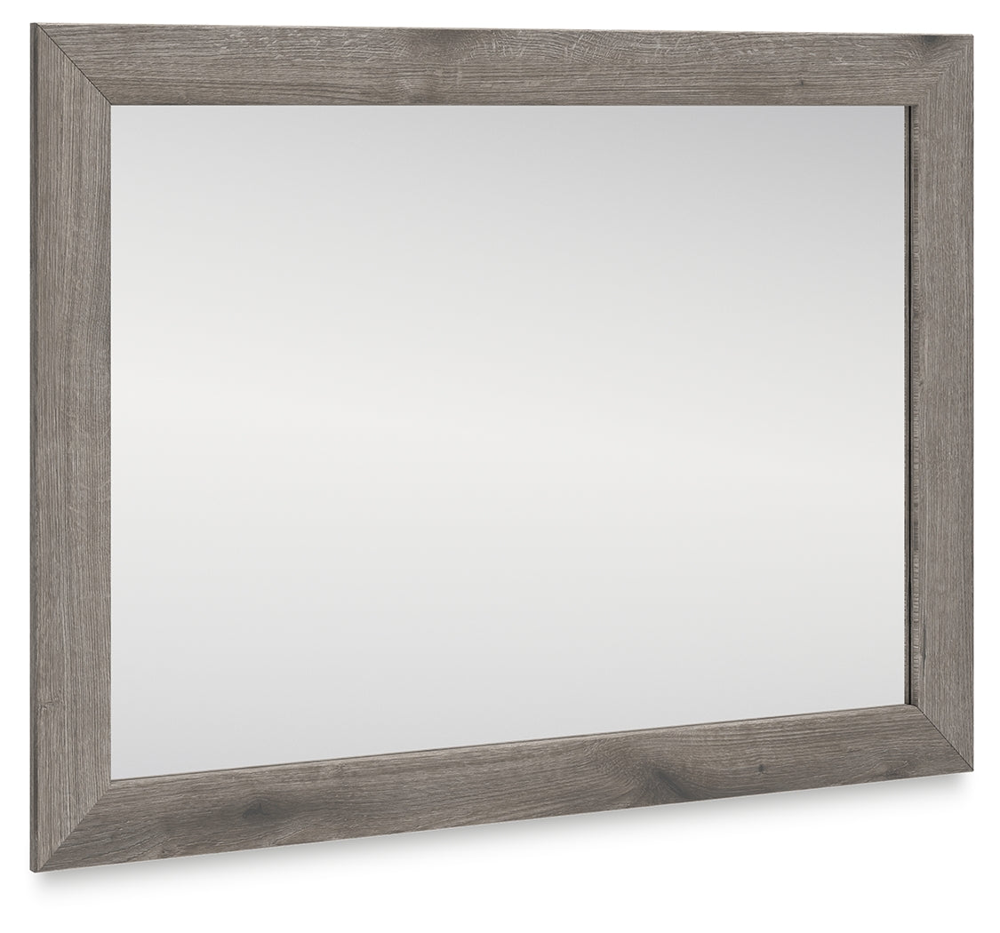 Mega Furniture - Ashley Furniture - Graystorm Bedroom - Bedroom Mirror / Brown Gray - PCB2405-36