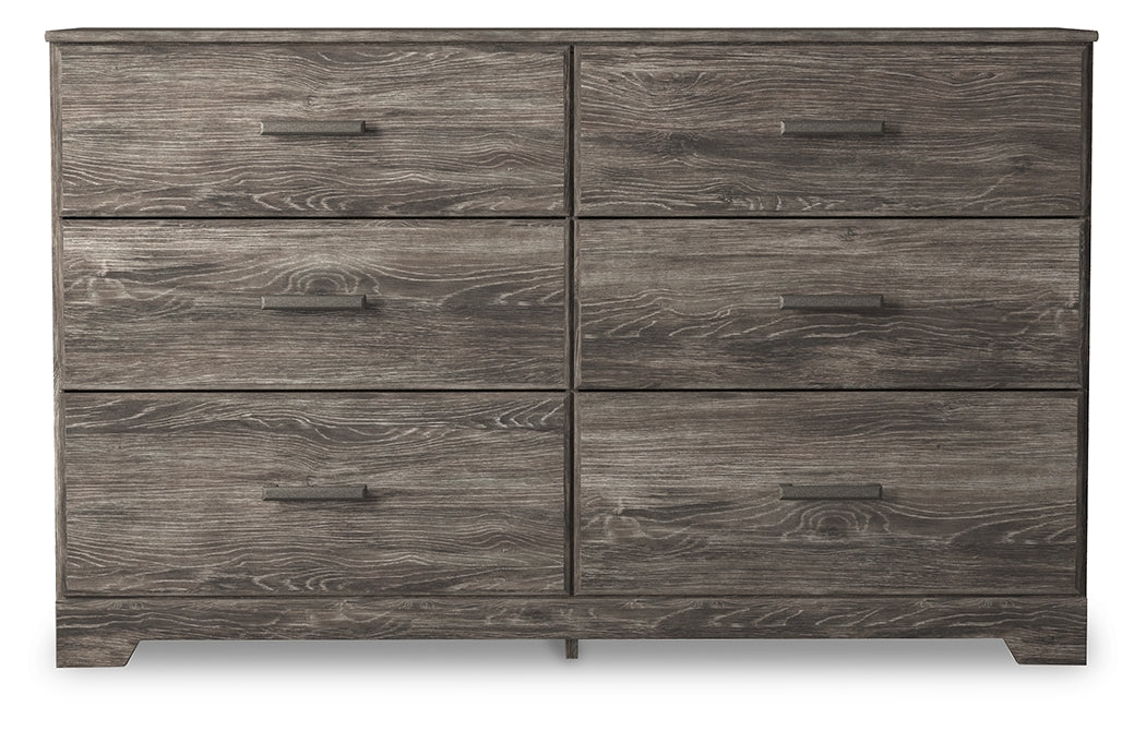Mega Furniture - Ashley Furniture - Ralinksi Bedroom - Six Drawer Dresser / Gray - B2587-31