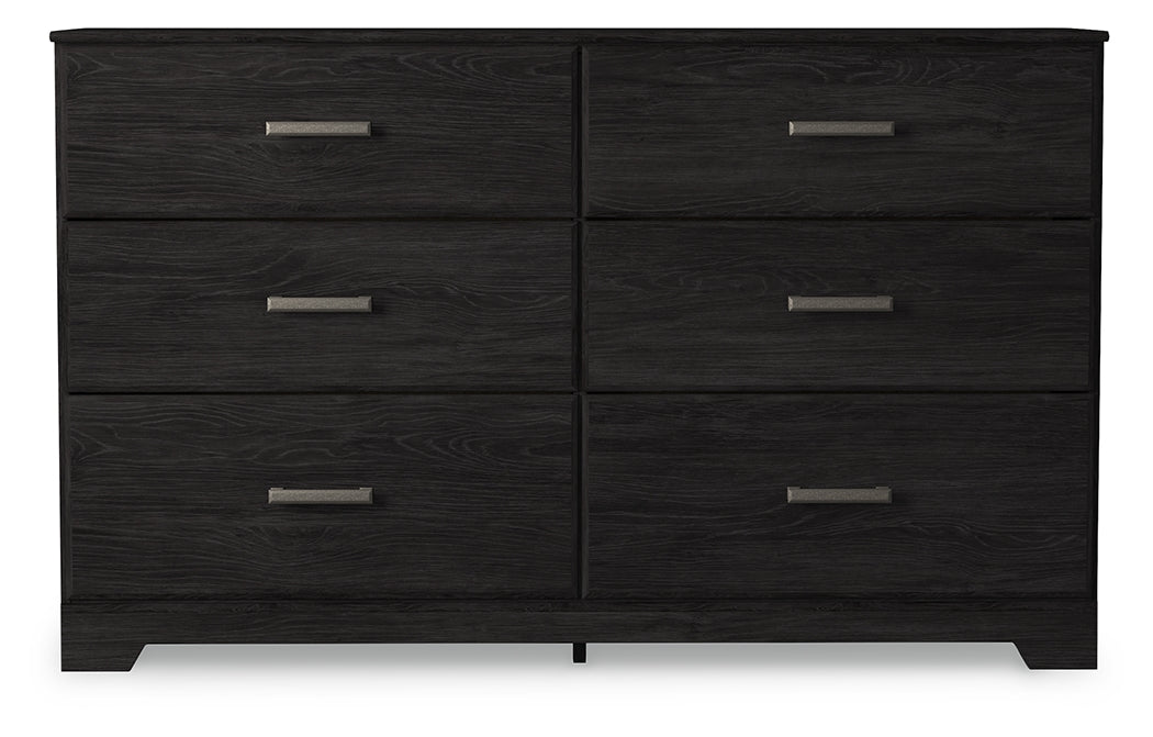 Mega Furniture - Ashley Furniture - Belachime Bedroom - Twin Panel Bed / Charcoal - B2589B11