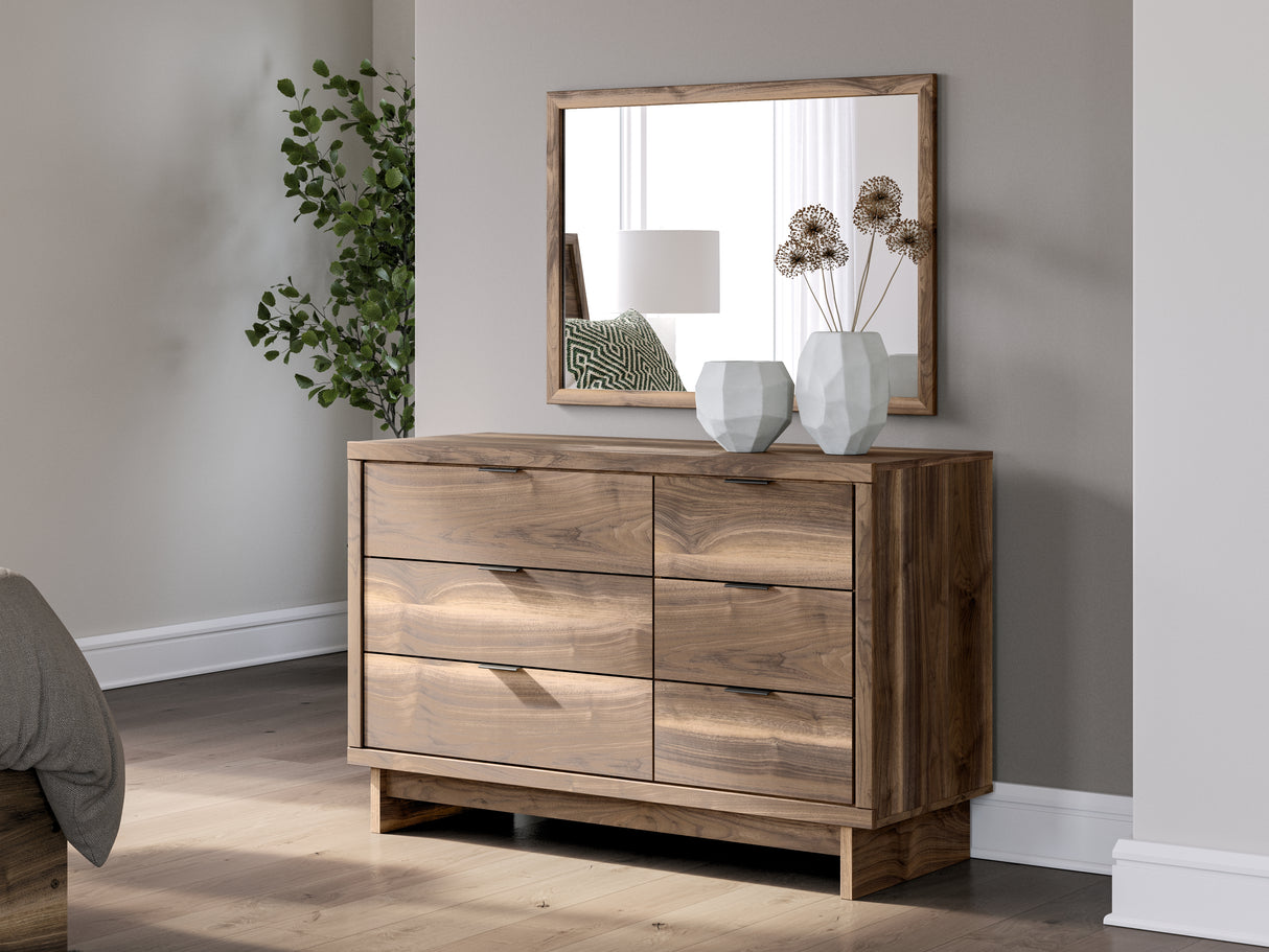 Mega Furniture - Ashley Furniture - Chirason Bedroom - Two Drawer Night Stand / Brown - PCB3367-92