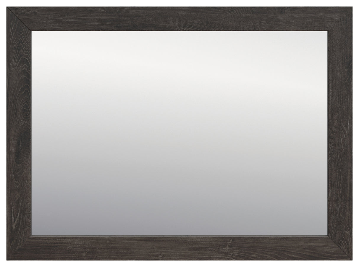 Mega Furniture - Ashley Furniture - Fraluna Bedroom - Bedroom Mirror / Charcoal - PCB3370-36
