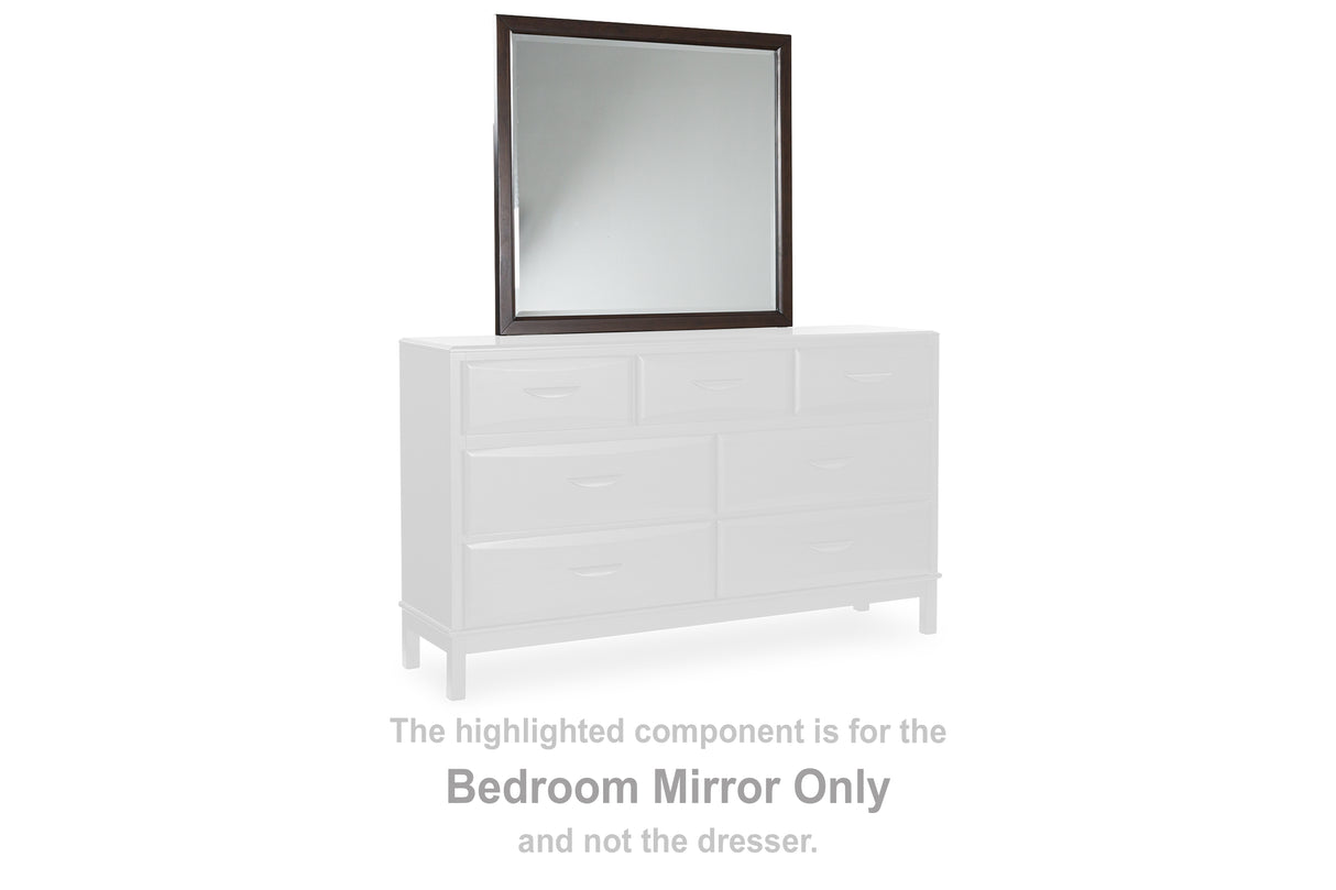 Mega Furniture - Ashley Furniture - Vanmore Bedroom - Bedroom Mirror / Dark Brown - B479-36