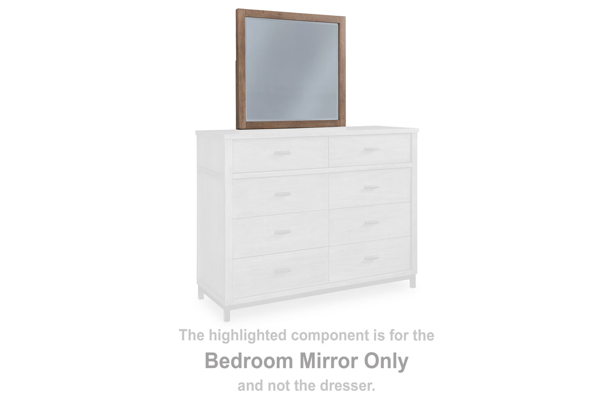 Mega Furniture - Ashley Furniture - Tomtyn Bedroom - Bedroom Mirror / Light Brown - B622-36