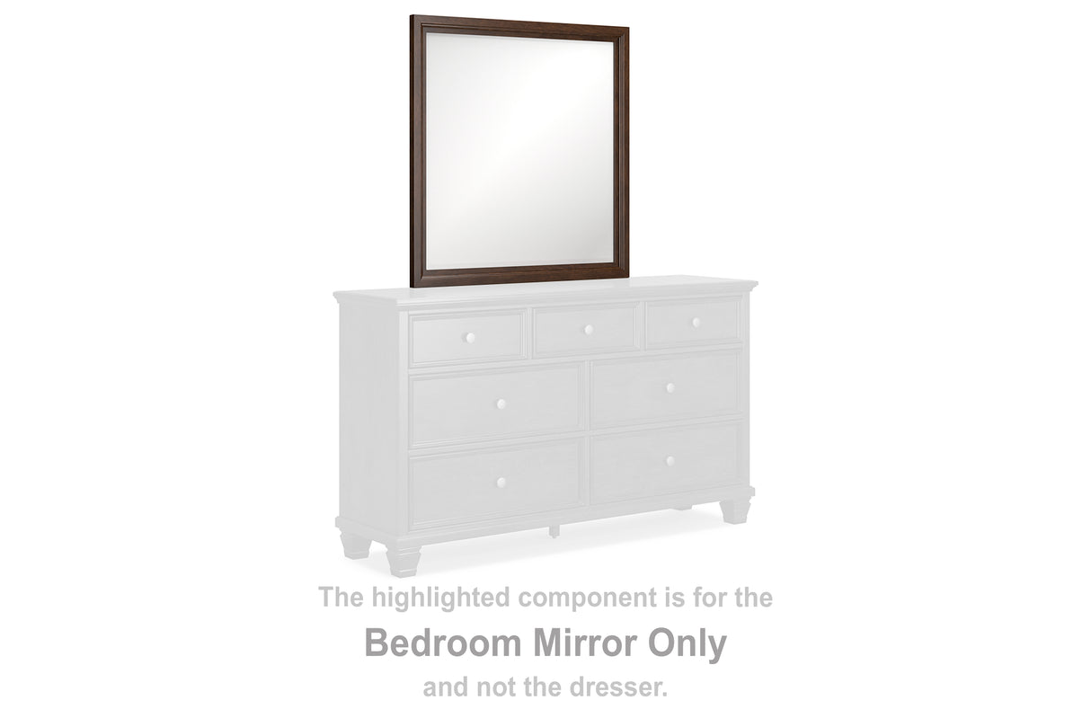 Mega Furniture - Ashley Furniture - Danabrin Bedroom - Bedroom Mirror / Brown - B685-36