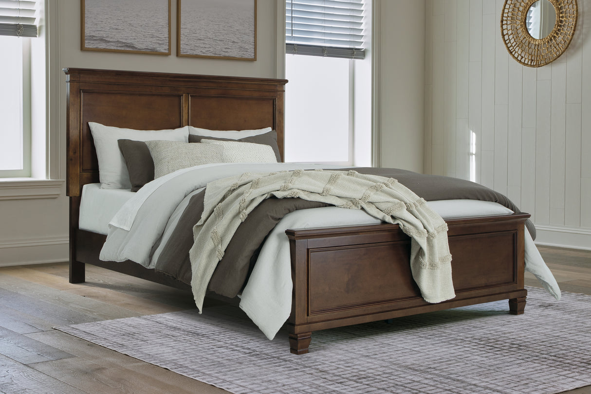 Mega Furniture - Ashley Furniture - Danabrin Bedroom - Queen Panel Bed / Brown - B685B2