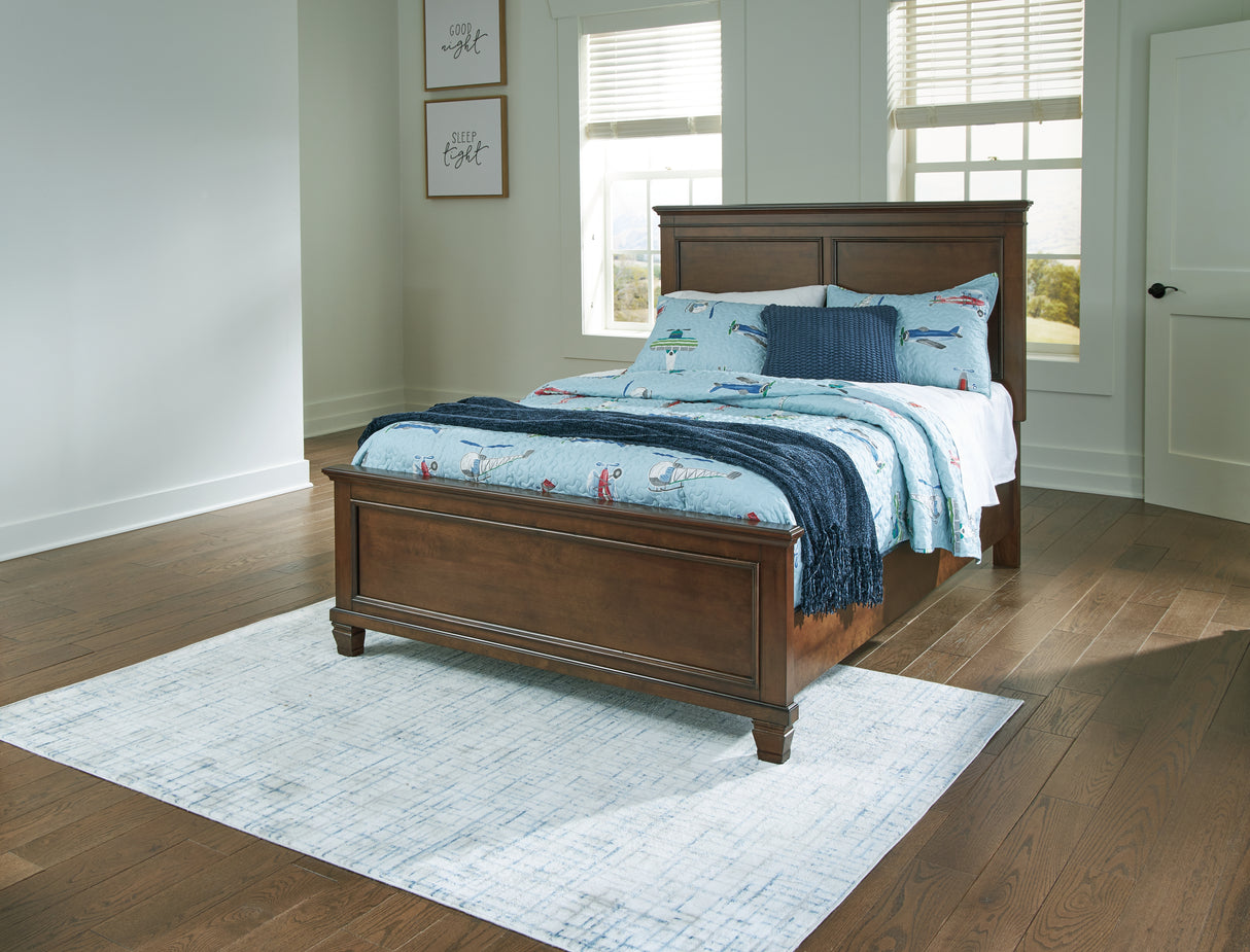 Mega Furniture - Ashley Furniture - Danabrin Bedroom - Full Panel Bed / Brown - B685B8