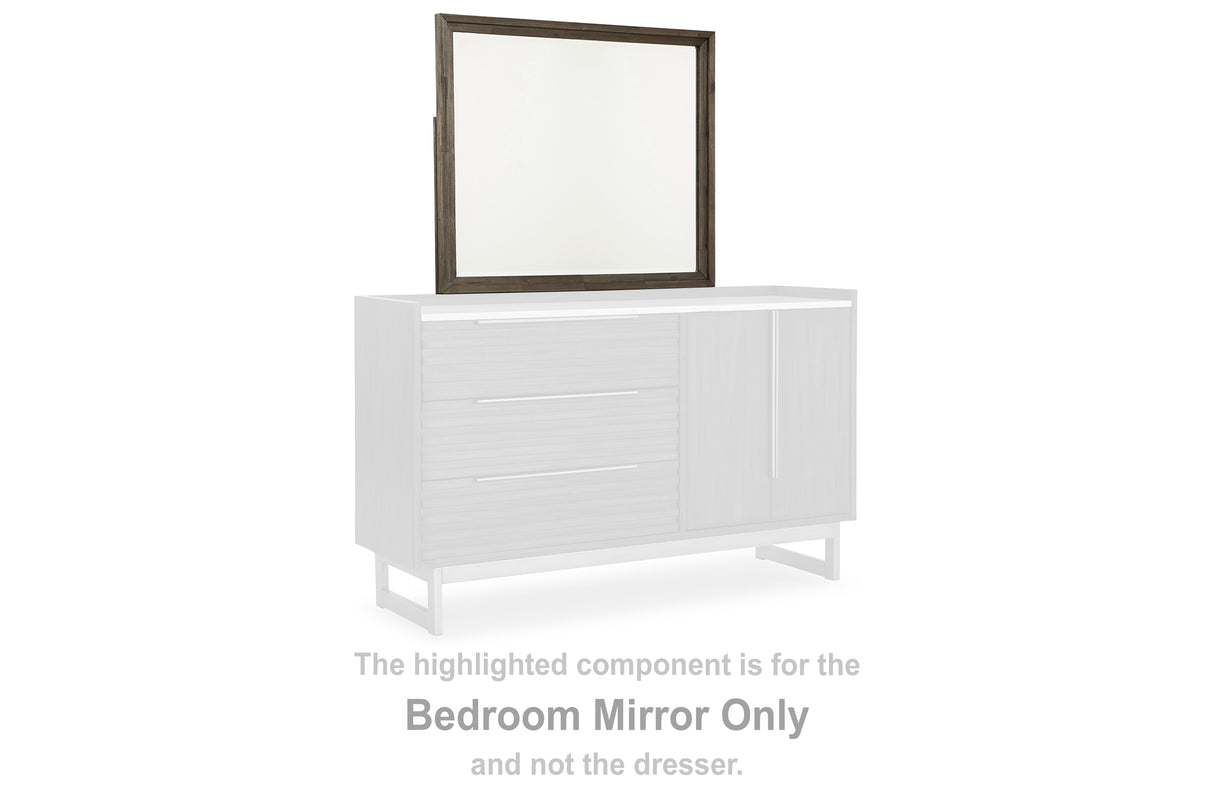 Mega Furniture - Ashley Furniture - Arkenton Bedroom - Bedroom Mirror / Grayish Brown - B786-36