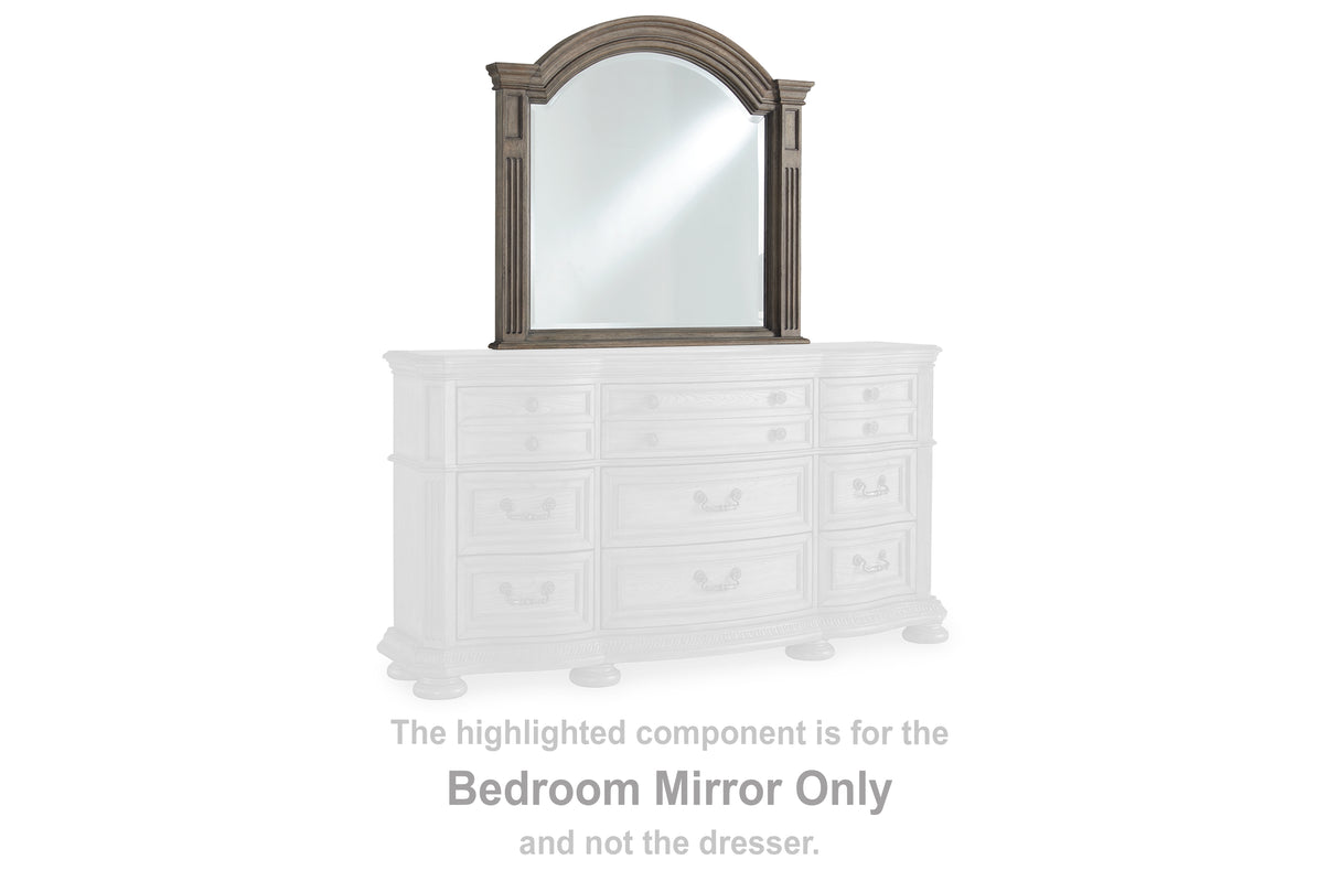 Mega Furniture - Ashley Furniture - Ardenfield Bedroom - Bedroom Mirror / Light Brown - B944-36