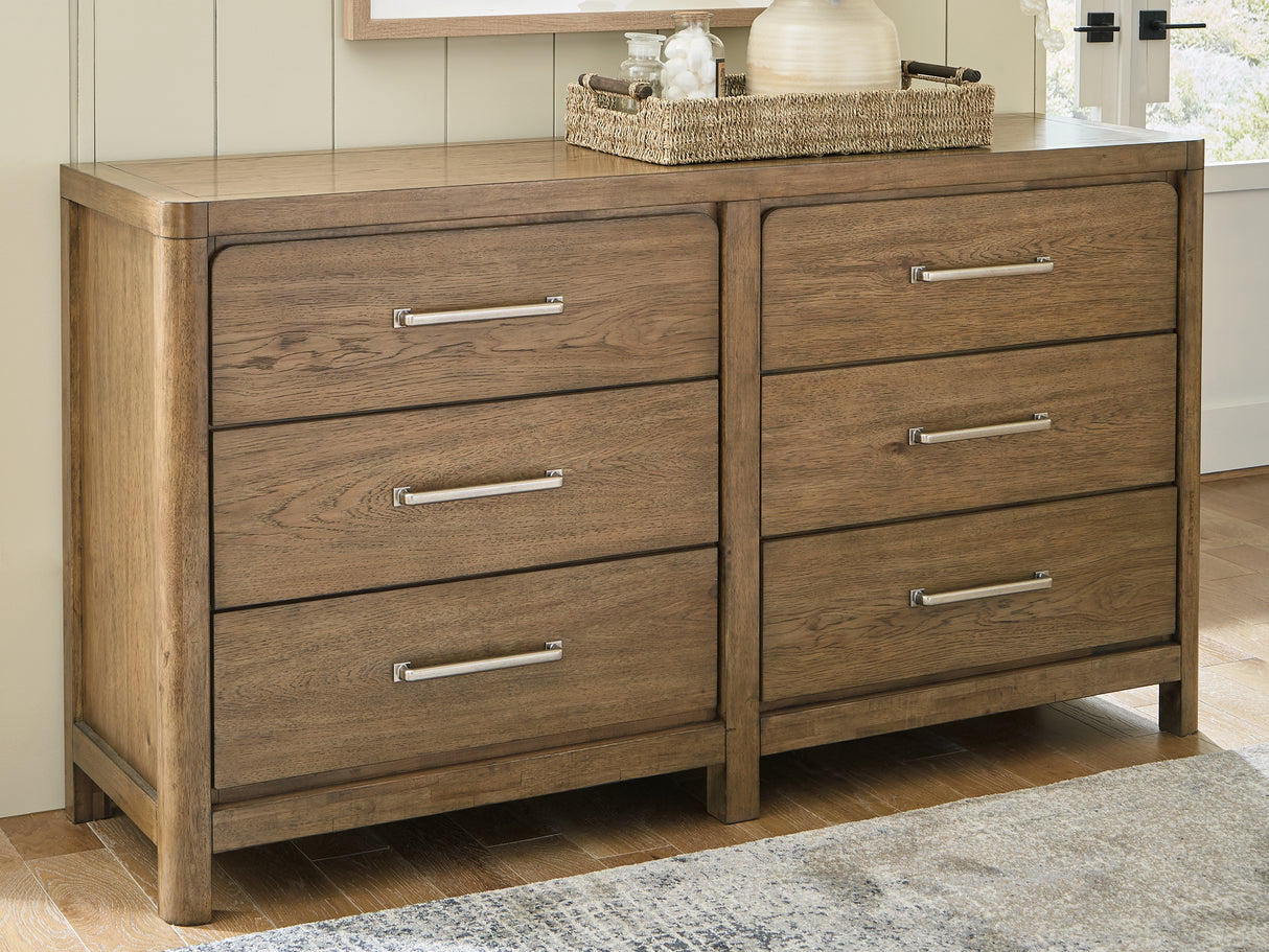 Mega Furniture - Ashley Furniture - Cabalynn Bedroom - Dresser / Light Brown - B974-31