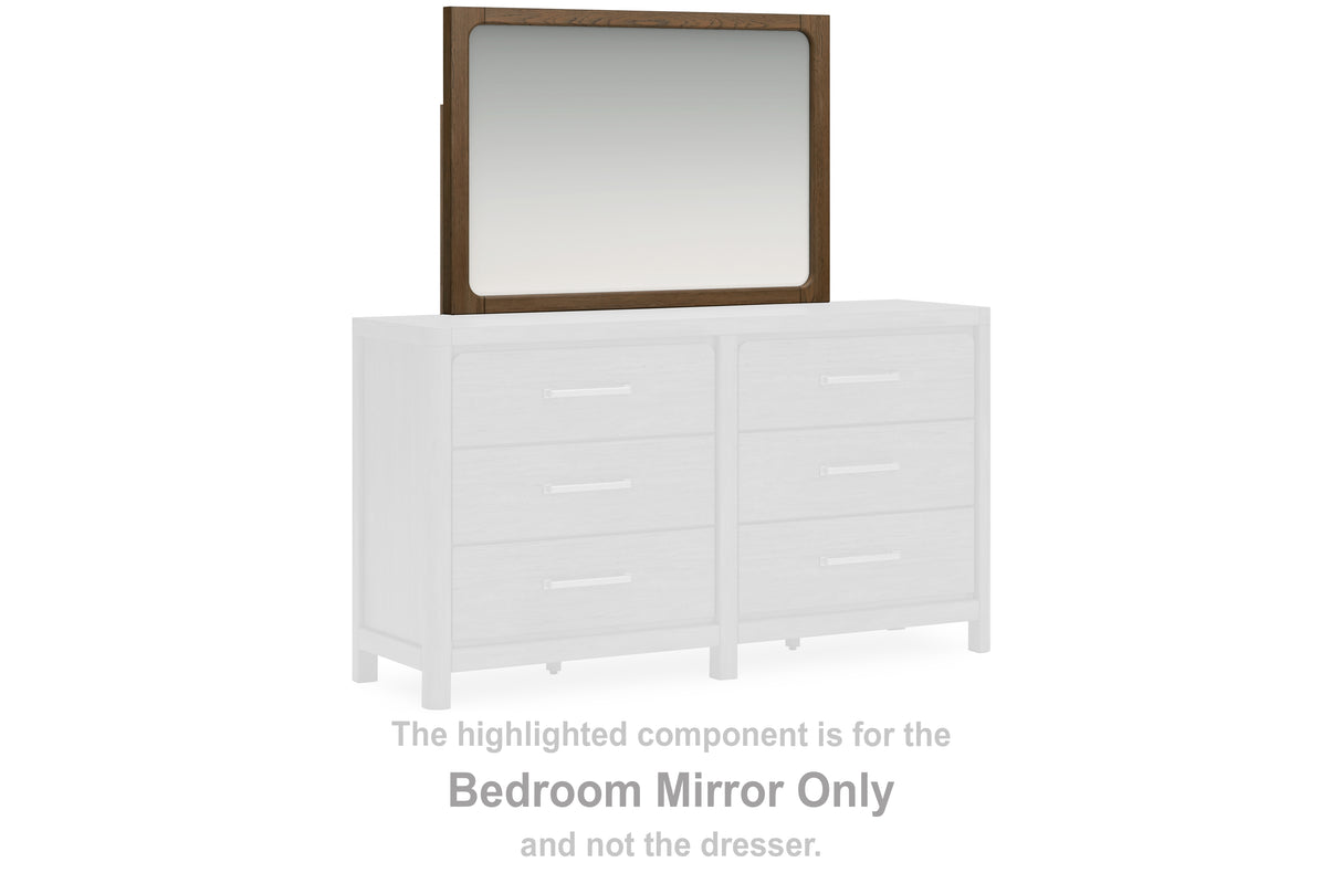 Mega Furniture - Ashley Furniture - Cabalynn Bedroom - Bedroom Mirror / Light Brown - B974-36