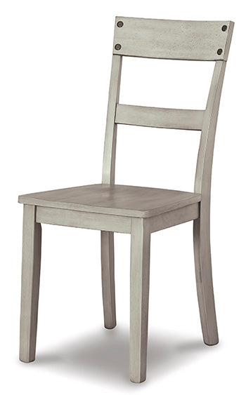 Mega Furniture - Ashley Furniture - Loratti Dining Room - Dining Chair (Set of 2) / Gray - D261-01X2