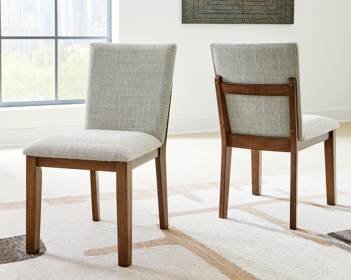 Mega Furniture - Ashley Furniture - Kraeburn Dining Room - Dining Chair (Set of 2) / Brown - D496-01X2