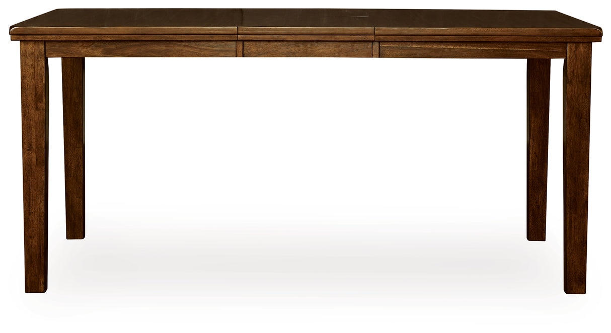 Mega Furniture - Ashley Furniture - Ralene Dining Room - DRM Counter Butterfly EXT TBL / Medium Brown - D594-32