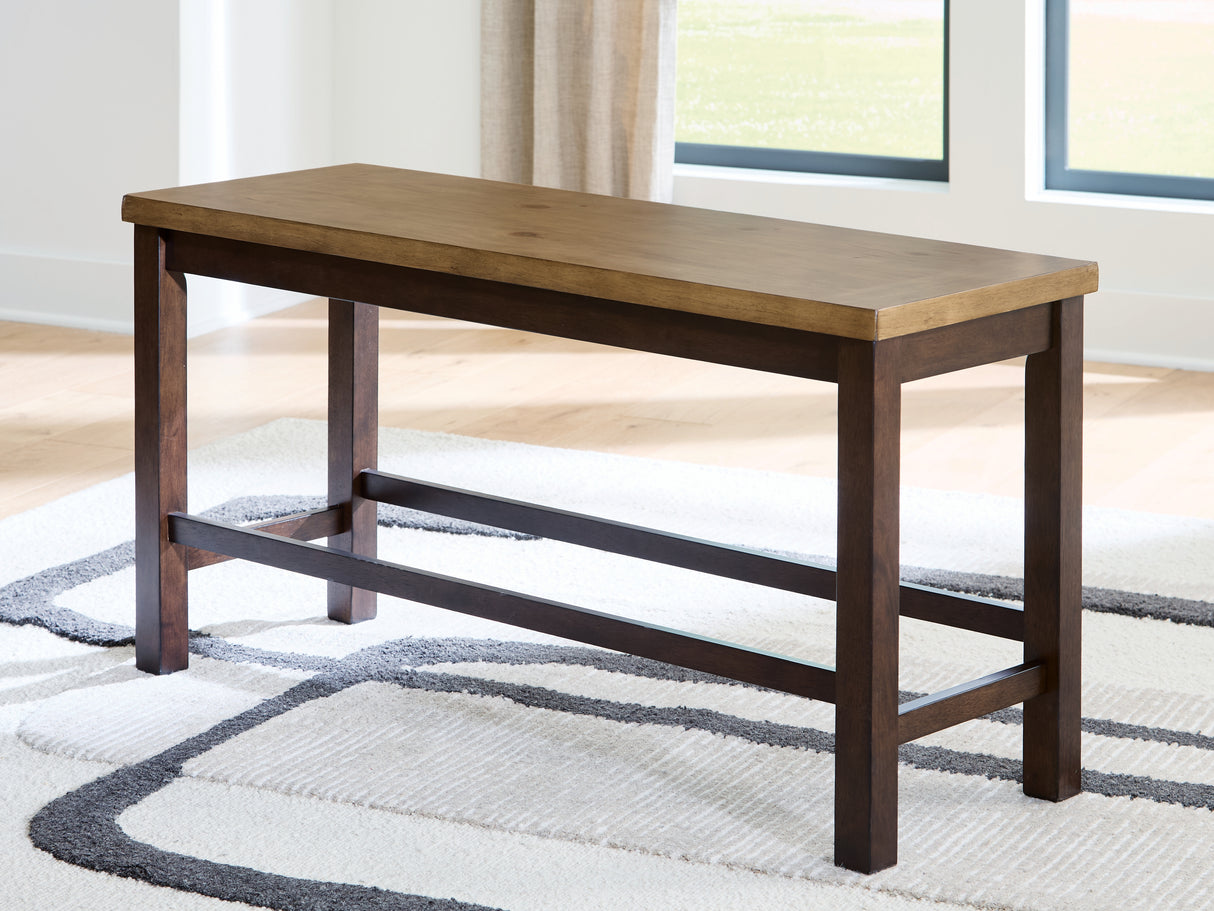 Mega Furniture - Ashley Furniture - Rylandeen Dining Room - Double Counter Bench (1/CN) - PCD651-09