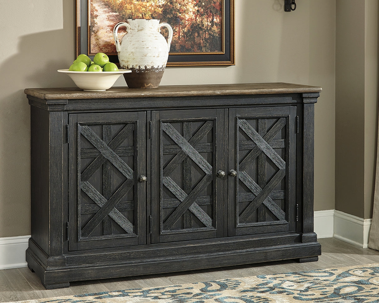 Mega Furniture - Ashley Furniture - Tyler Creek Dining Room - Dining Room Server / Black/Gray - D736-60