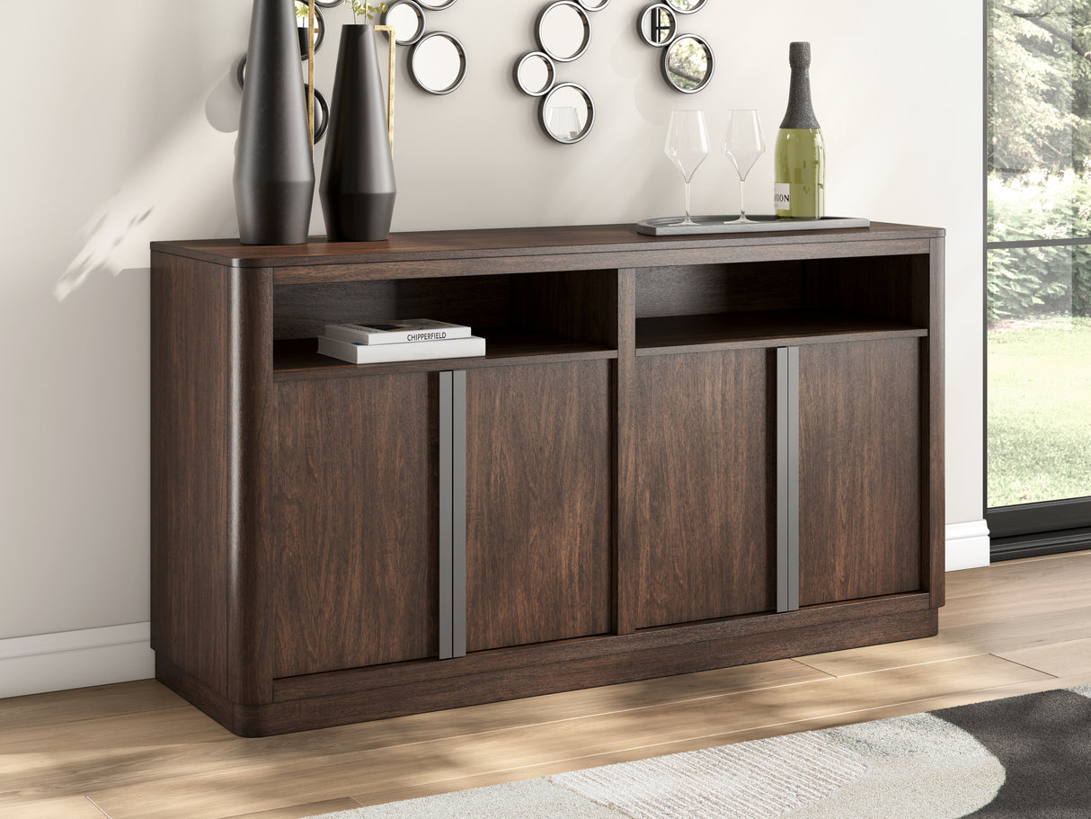 Mega Furniture - Ashley Furniture - Dilenno Dining Server - Dining Room Server / Dark Brown - PCD857-60