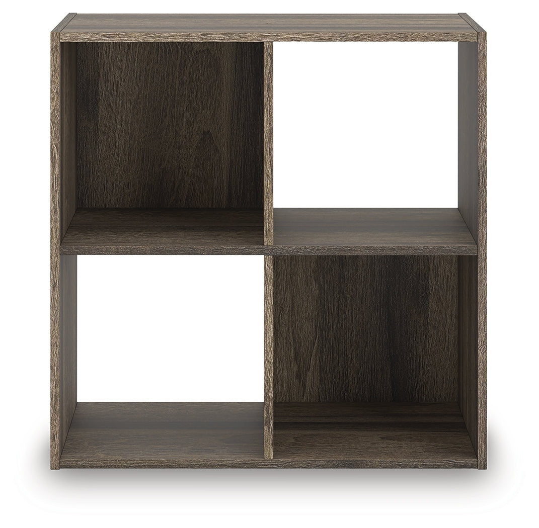 Mega Furniture - Ashley Furniture - Shallifer Four Cube Organizer - Four Cube Organizer / Brown - EA1104-2X2