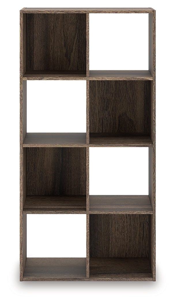 Mega Furniture - Ashley Furniture - Shallifer Eight Cube Organizer - Eight Cube Organizer / Brown - EA1104-4X2