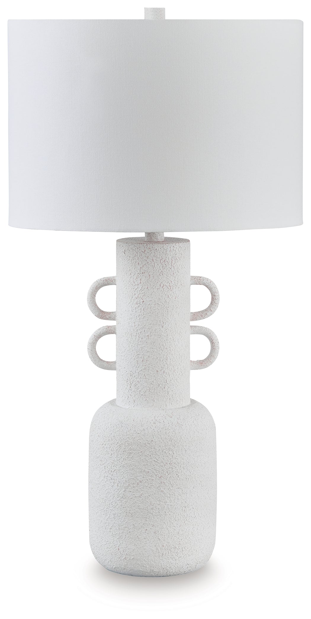Mega Furniture - Ashley Furniture - Perringhill Lighting - Metal Table Lamp (1/CN) / Distressed White - L207504