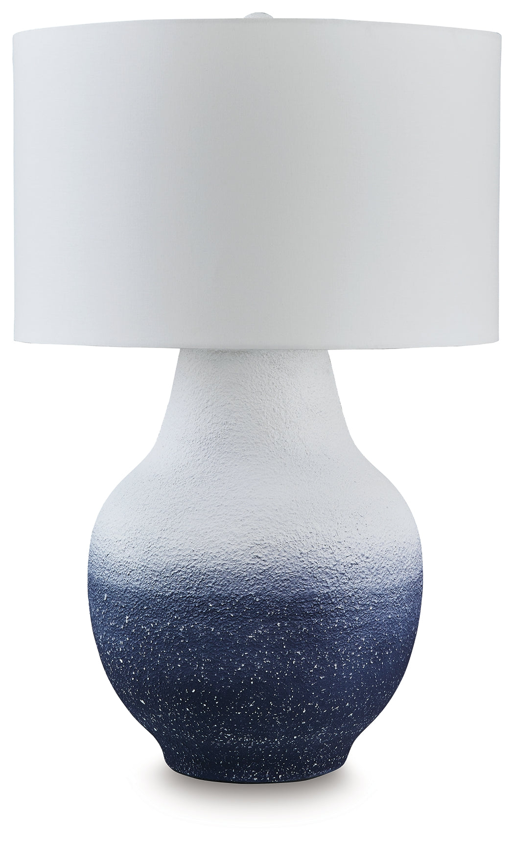 Mega Furniture - Ashley Furniture - Dashland Lighting - Metal Table Lamp (1/CN) / White/Navy - L207514