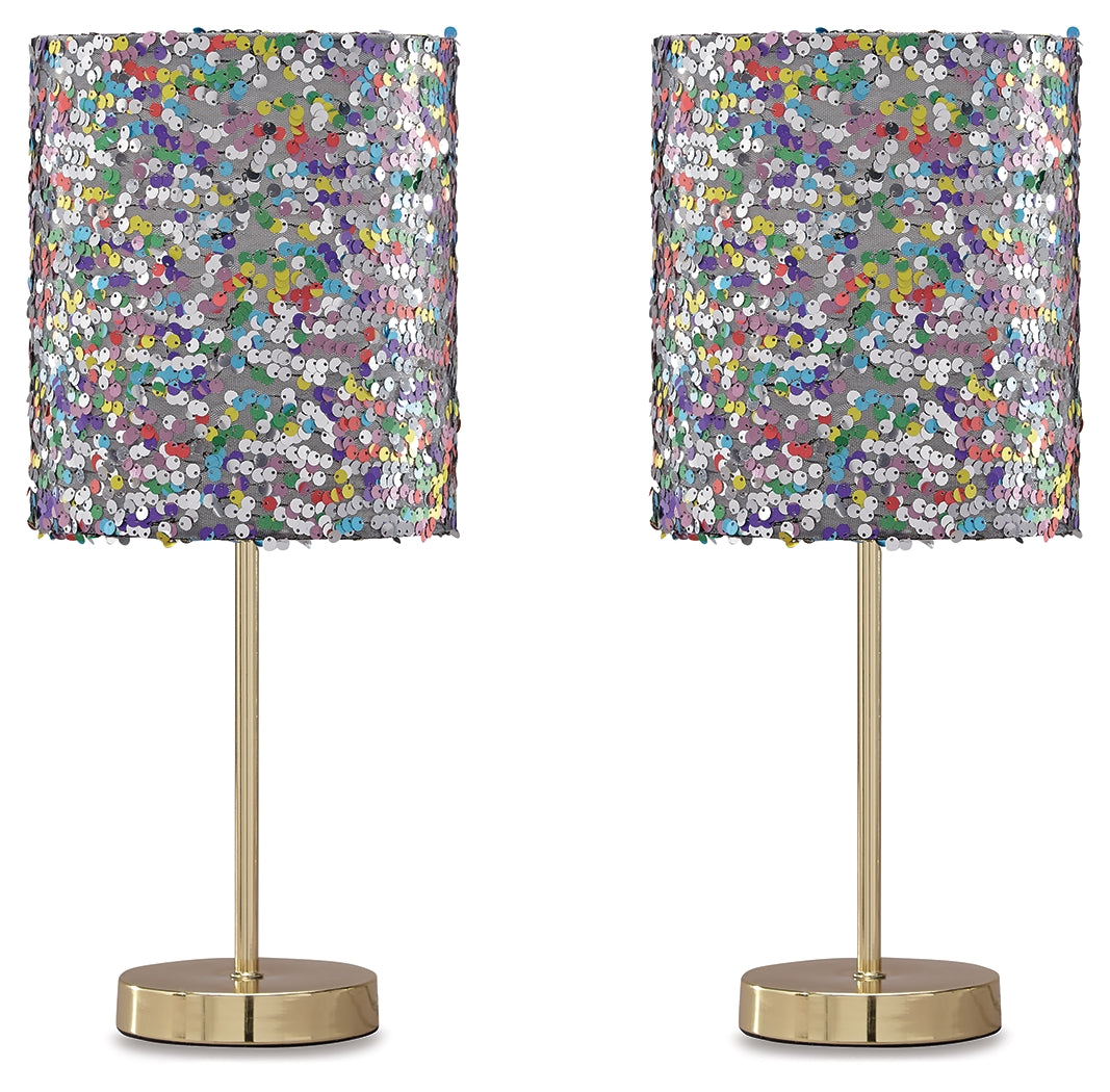 Mega Furniture - Ashley Furniture - Maddy Lighting - Table Lamp (Set of 2) / Multi - L857724X2