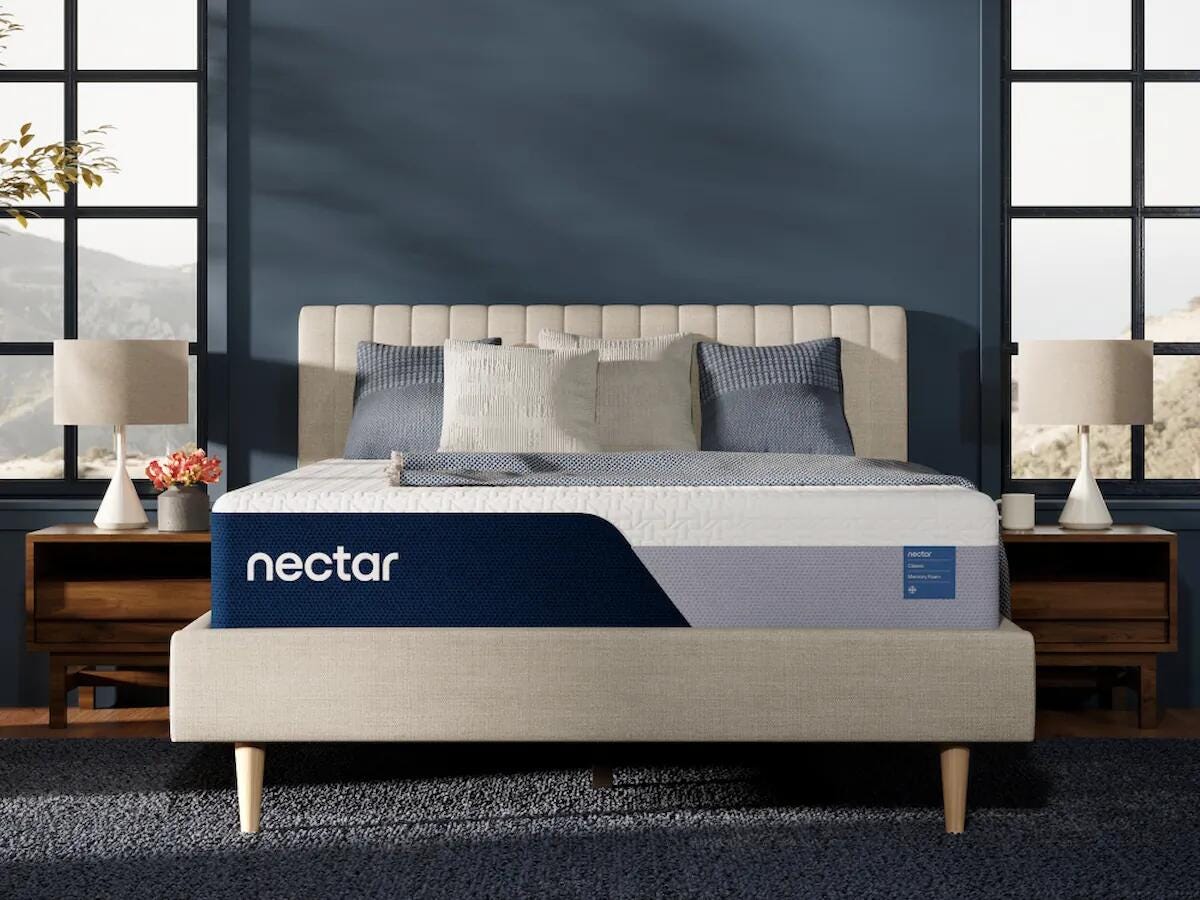 Mega Furniture - Ashley Furniture - Nectar Classic Memory Foam Mattresses - Queen / White - M12531
