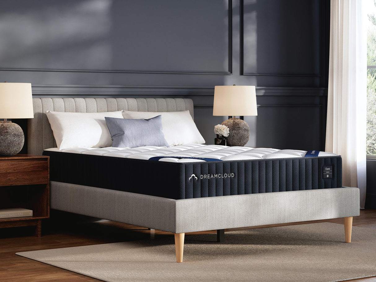Mega Furniture - Ashley Furniture - DreamCloud Classic Hybrid Mattresses - Full / White - M13521