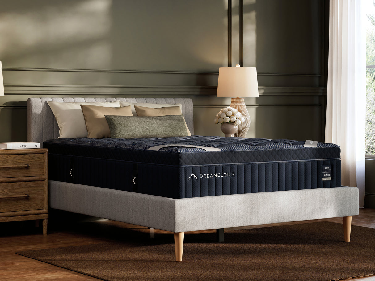 Mega Furniture - Ashley Furniture - DreamCloud Hybrid Luxe 4.0 Mattresses - Queen / White - M13731