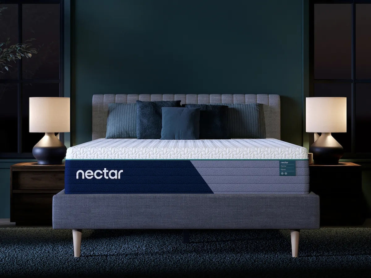 Mega Furniture - Ashley Furniture - Nectar Premier Hybrid 5.1 Mattresses - Twin / White - M14111
