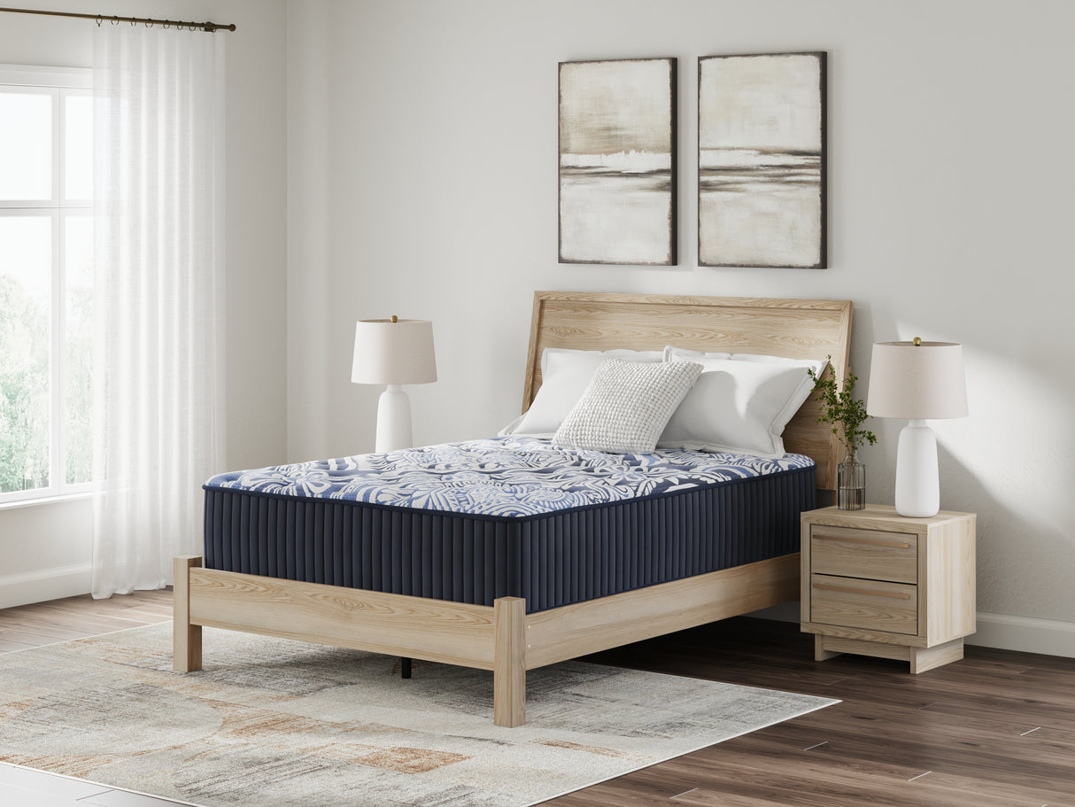 Mega Furniture - Ashley Furniture - Firm Luxe 2.0 Mattresses - California King / Blue - M49651