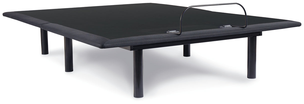 Mega Furniture - Ashley Furniture - Head Up Only Foundation King Adjustable Head Base - King Adjustable Head Base / Charcoal Gray - M5X142