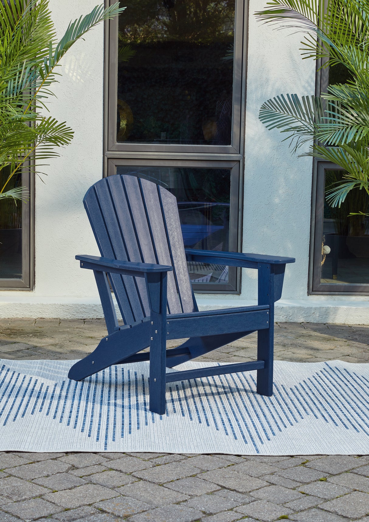 Mega Furniture - Ashley Furniture - Sundown Treasure Outdoor - Adirondack Chair / Blue - P009-898